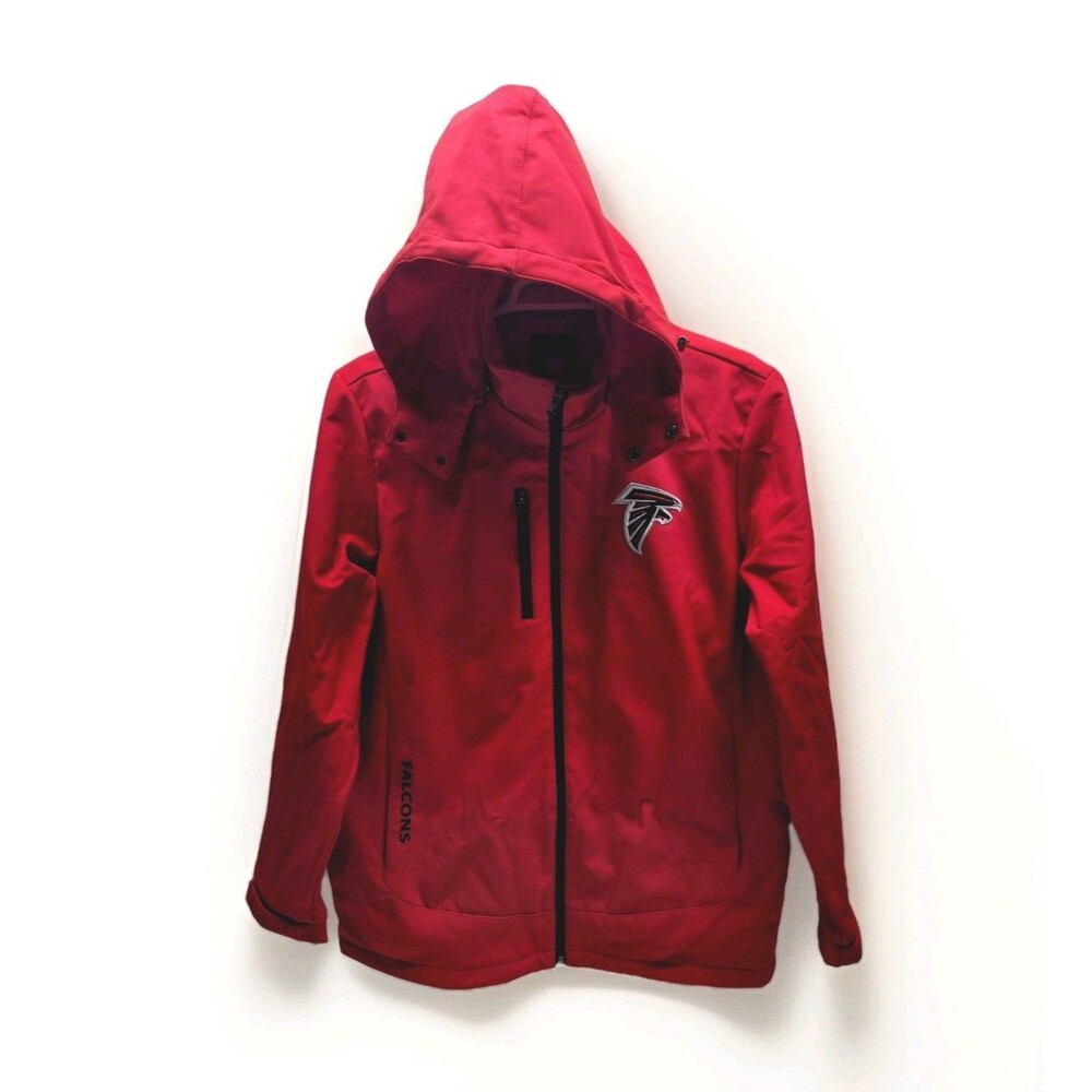 NFL Atlanta Falcons G-III Soft Shell Red Coat Full Zipper All-Weather Men's XL